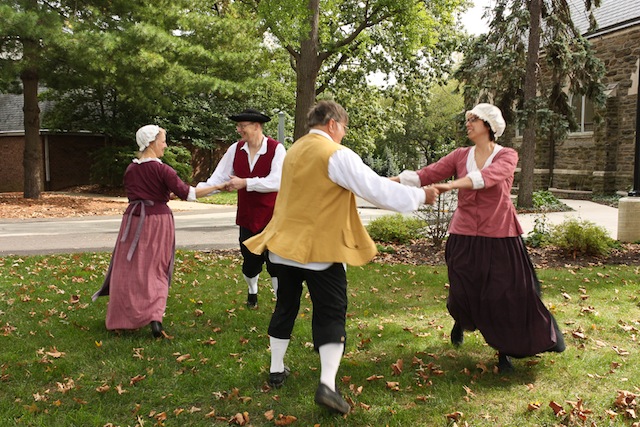 GCD demonstration team performs
