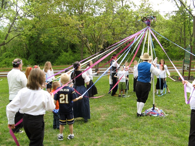 Maypole Dance Performance